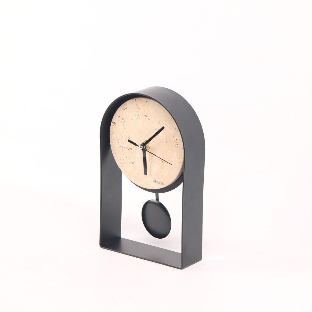 Desktop Clock - KQ4005A - Clocks - ebarza Furniture UAE | Shop Modern Furniture in Abu Dhabi & Dubai - مفروشات ايبازرا في الامارات | تسوق اثاث عصري وديكورات مميزة في دبي وابوظبي