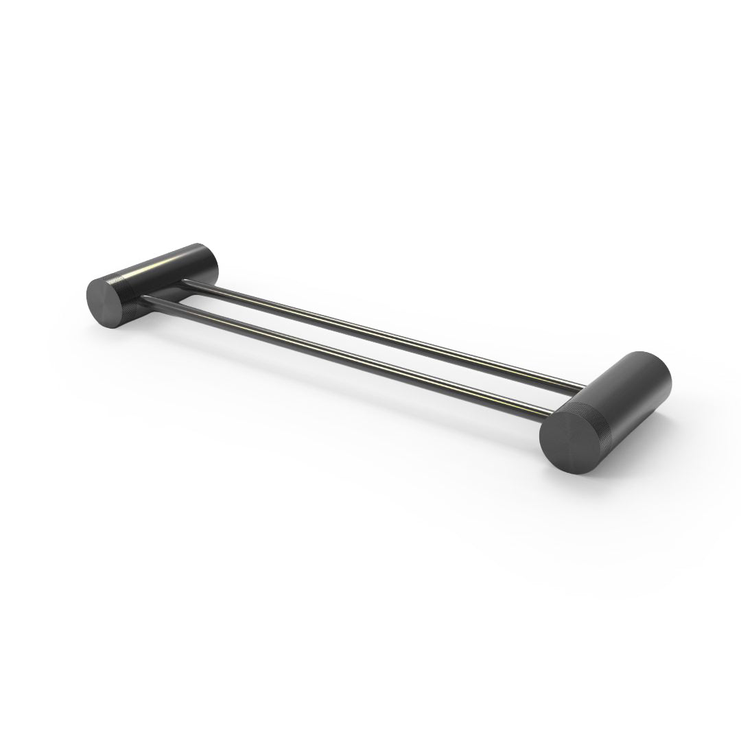 Double Towel Bar - 60cm 901 08ABCG - Bathroom Accessories - ebarza Furniture UAE | Shop Modern Furniture in Abu Dhabi & Dubai - مفروشات ايبازرا في الامارات | تسوق اثاث عصري وديكورات مميزة في دبي وابوظبي