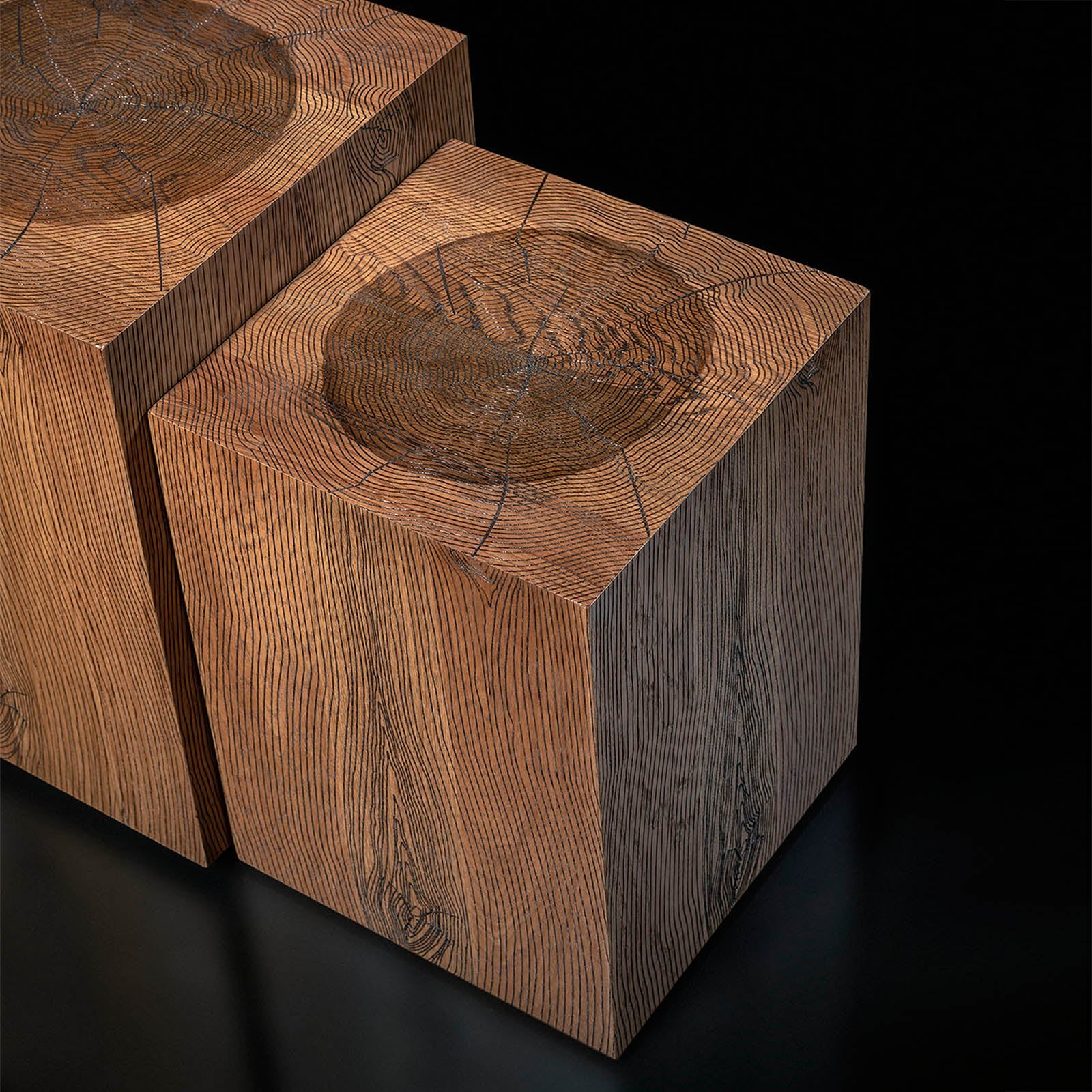 Set Of 3 Danger Side Tables - Side Tables - ebarza Furniture UAE | Shop Modern Furniture in Abu Dhabi & Dubai - مفروشات ايبازرا في الامارات | تسوق اثاث عصري وديكورات مميزة في دبي وابوظبي