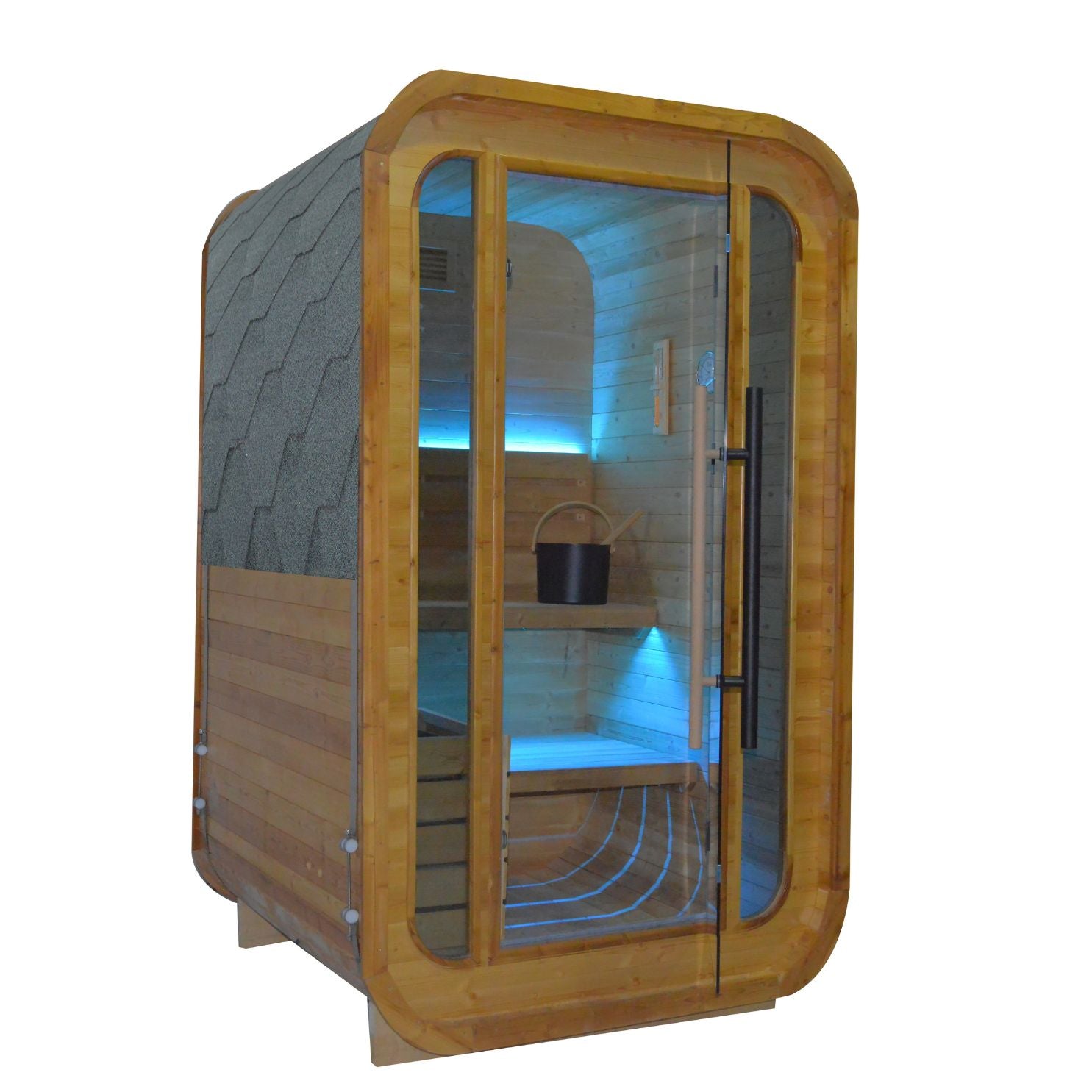 EBARZA Indoor/outdoor SAUNA ROOM LM-BR200TD - Sauna Room - ebarza Furniture UAE | Shop Modern Furniture in Abu Dhabi & Dubai - مفروشات ايبازرا في الامارات | تسوق اثاث عصري وديكورات مميزة في دبي وابوظبي