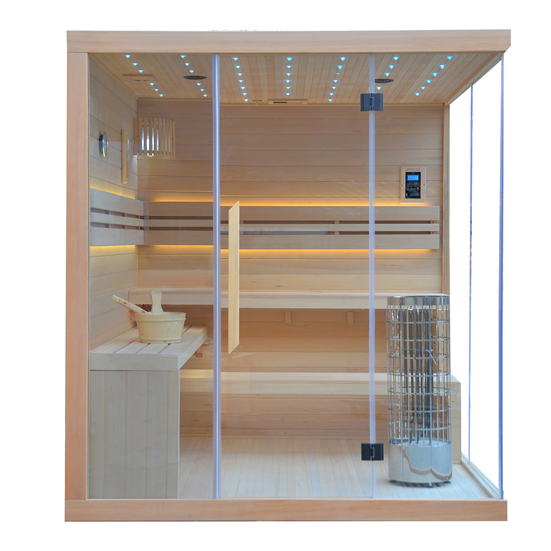 EBARZA SAUNA ROOM LM-T03B - Sauna Room - ebarza Furniture UAE | Shop Modern Furniture in Abu Dhabi & Dubai - مفروشات ايبازرا في الامارات | تسوق اثاث عصري وديكورات مميزة في دبي وابوظبي