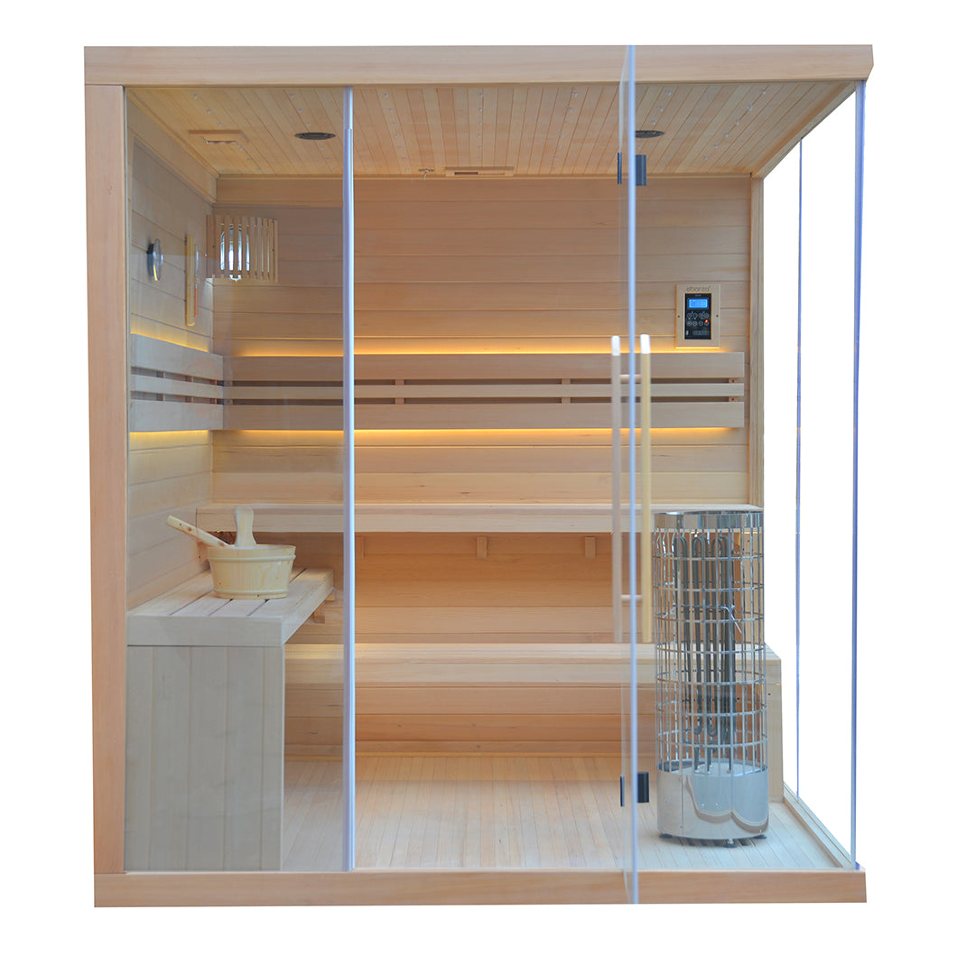 EBARZA SAUNA ROOM LM-T03B - Sauna Room - ebarza Furniture UAE | Shop Modern Furniture in Abu Dhabi & Dubai - مفروشات ايبازرا في الامارات | تسوق اثاث عصري وديكورات مميزة في دبي وابوظبي