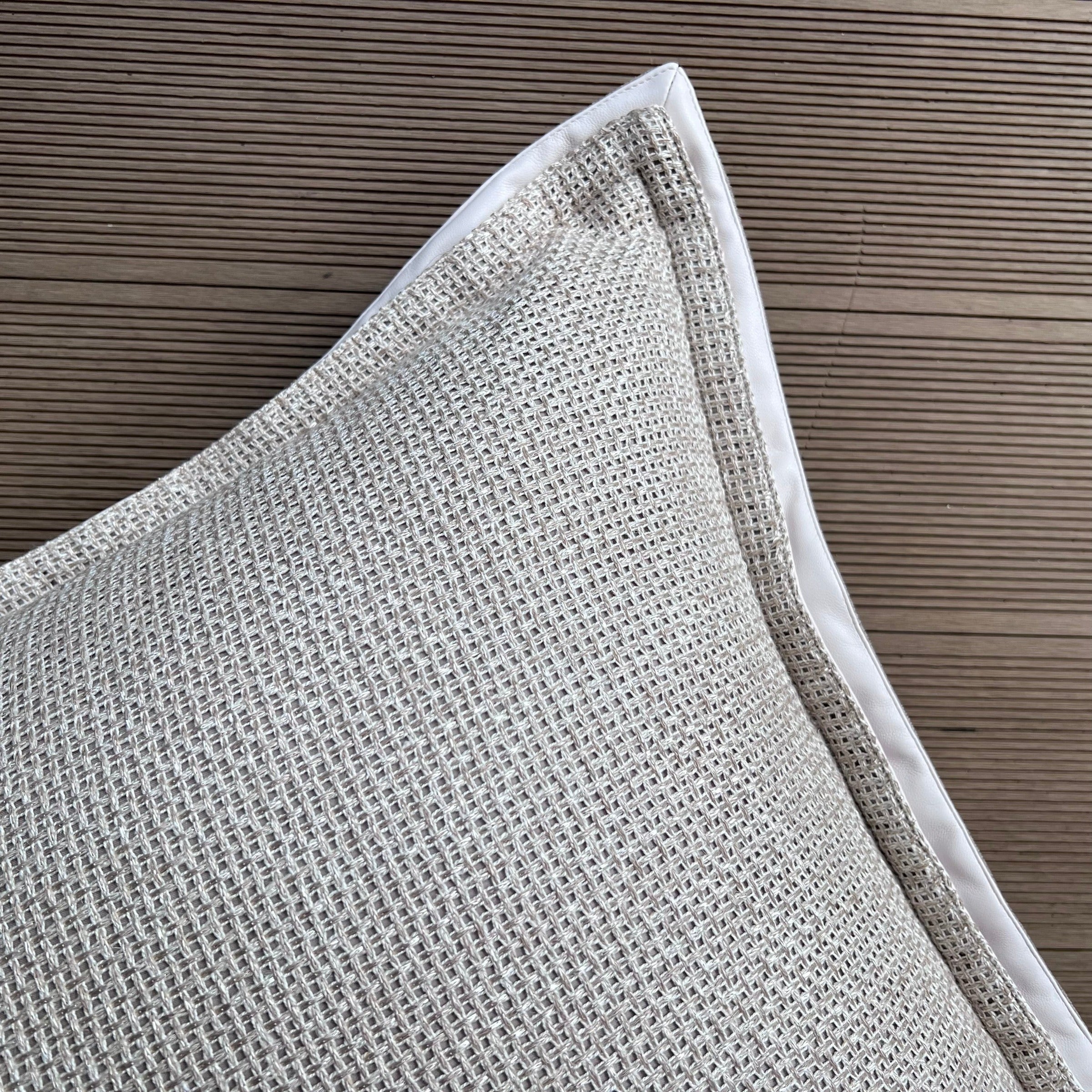 60*60 SKJG Badri Double Edge Cushion - ECC111 - Cushions - ebarza Furniture UAE | Shop Modern Furniture in Abu Dhabi & Dubai - مفروشات ايبازرا في الامارات | تسوق اثاث عصري وديكورات مميزة في دبي وابوظبي