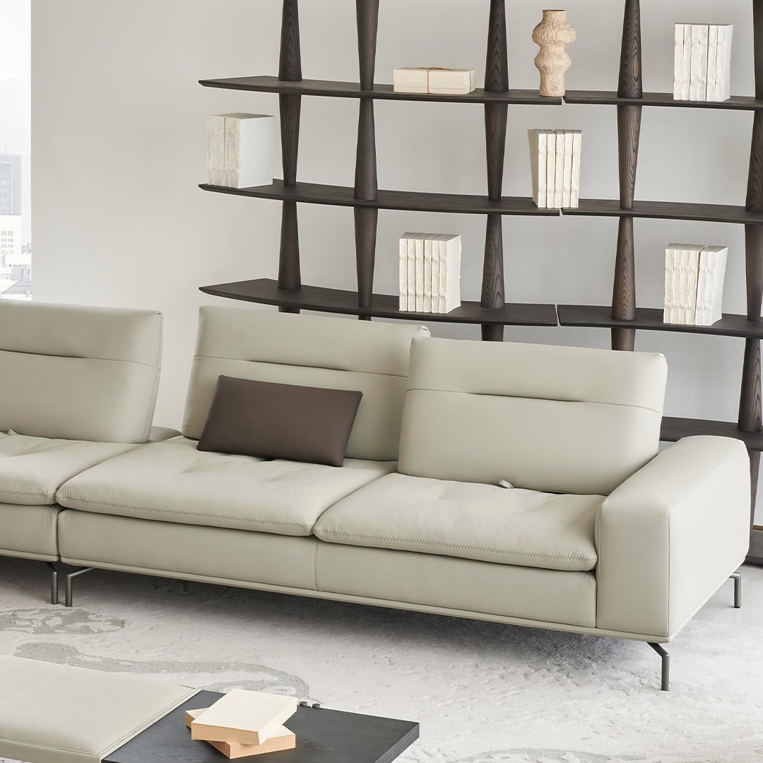 Nexus 2 Seater Right Arm Modular Sofa - AMF-S180/WF ex - Sofas - ebarza Furniture UAE | Shop Modern Furniture in Abu Dhabi & Dubai - مفروشات ايبازرا في الامارات | تسوق اثاث عصري وديكورات مميزة في دبي وابوظبي