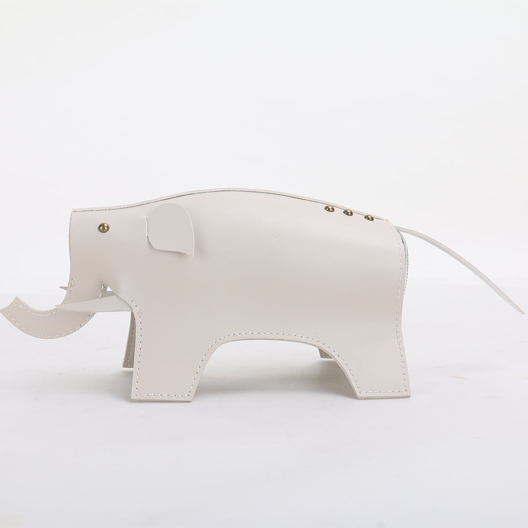 Elephant Vase/Sculpture KB3022 - Vases - ebarza Furniture UAE | Shop Modern Furniture in Abu Dhabi & Dubai - مفروشات ايبازرا في الامارات | تسوق اثاث عصري وديكورات مميزة في دبي وابوظبي