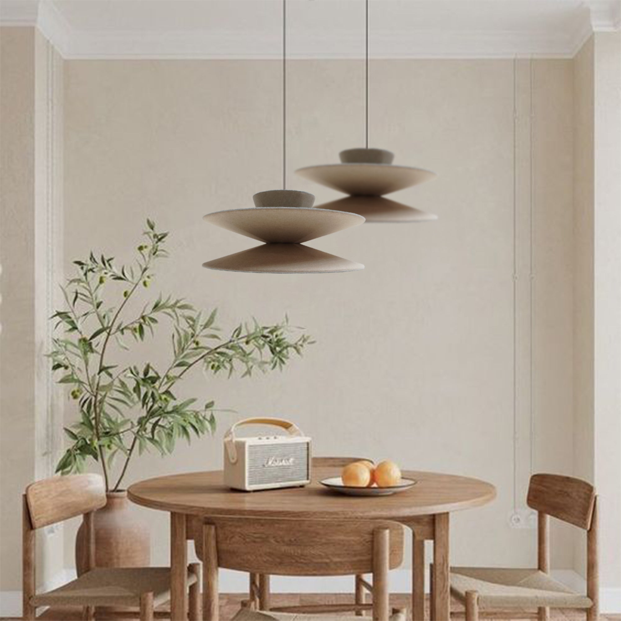 Felt Pendant Lamp FY-PE404-50-C - Pendant Lamps - ebarza Furniture UAE | Shop Modern Furniture in Abu Dhabi & Dubai - مفروشات ايبازرا في الامارات | تسوق اثاث عصري وديكورات مميزة في دبي وابوظبي