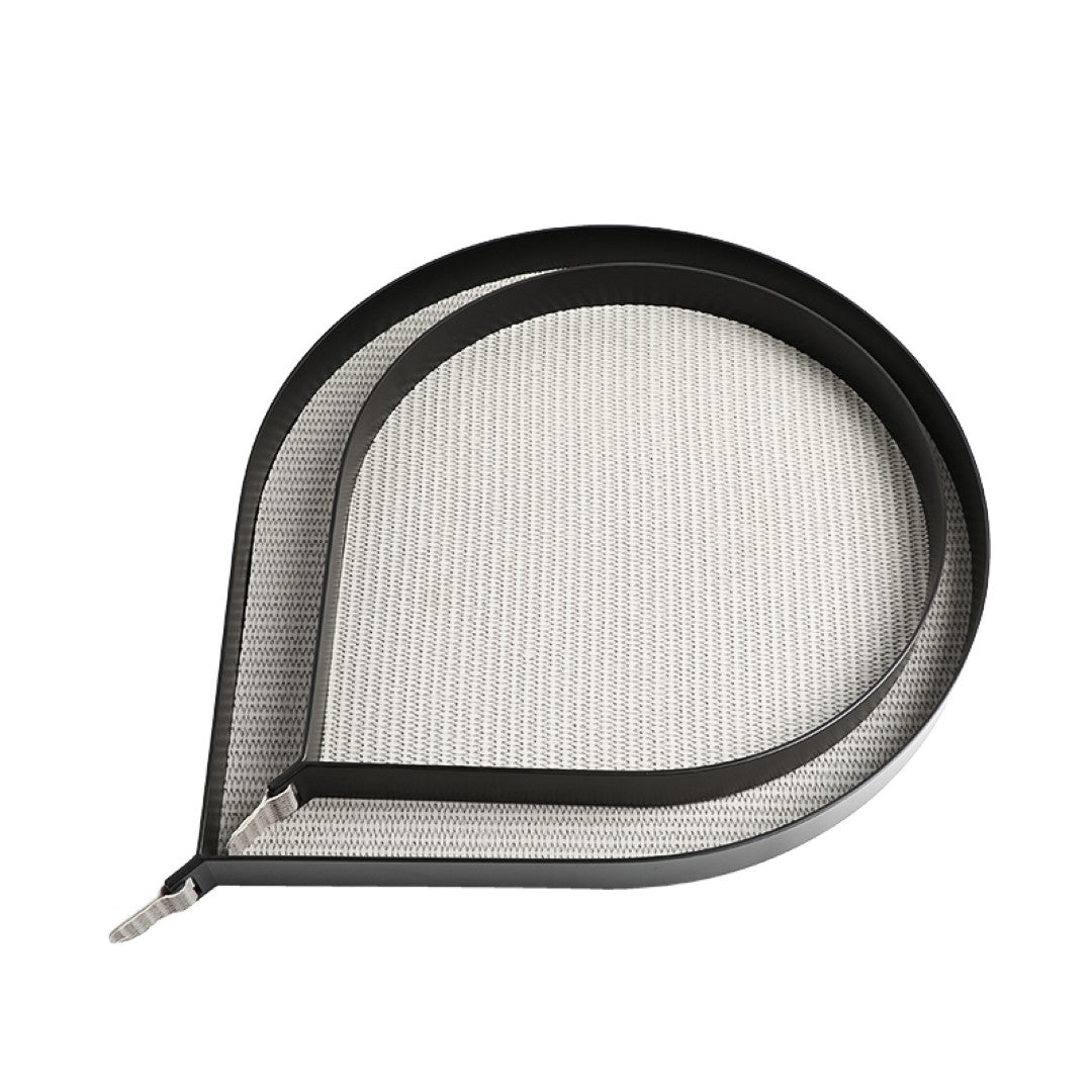 Fine Grain Tray Round Gray-B FC-W24003B - Trays - ebarza Furniture UAE | Shop Modern Furniture in Abu Dhabi & Dubai - مفروشات ايبازرا في الامارات | تسوق اثاث عصري وديكورات مميزة في دبي وابوظبي