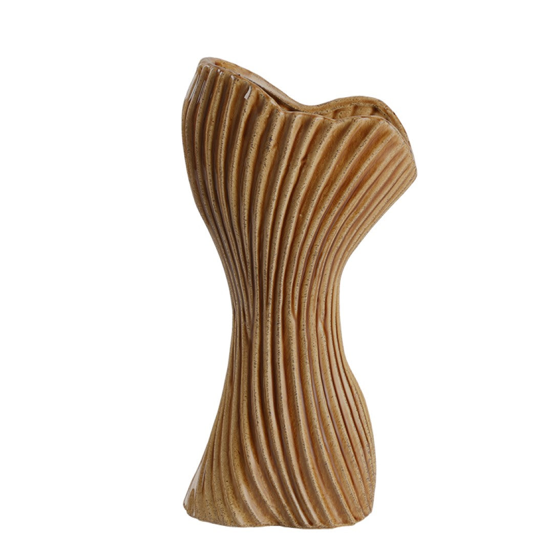 Elegant Vase-A FD-D24042A - Vases - ebarza Furniture UAE | Shop Modern Furniture in Abu Dhabi & Dubai - مفروشات ايبازرا في الامارات | تسوق اثاث عصري وديكورات مميزة في دبي وابوظبي