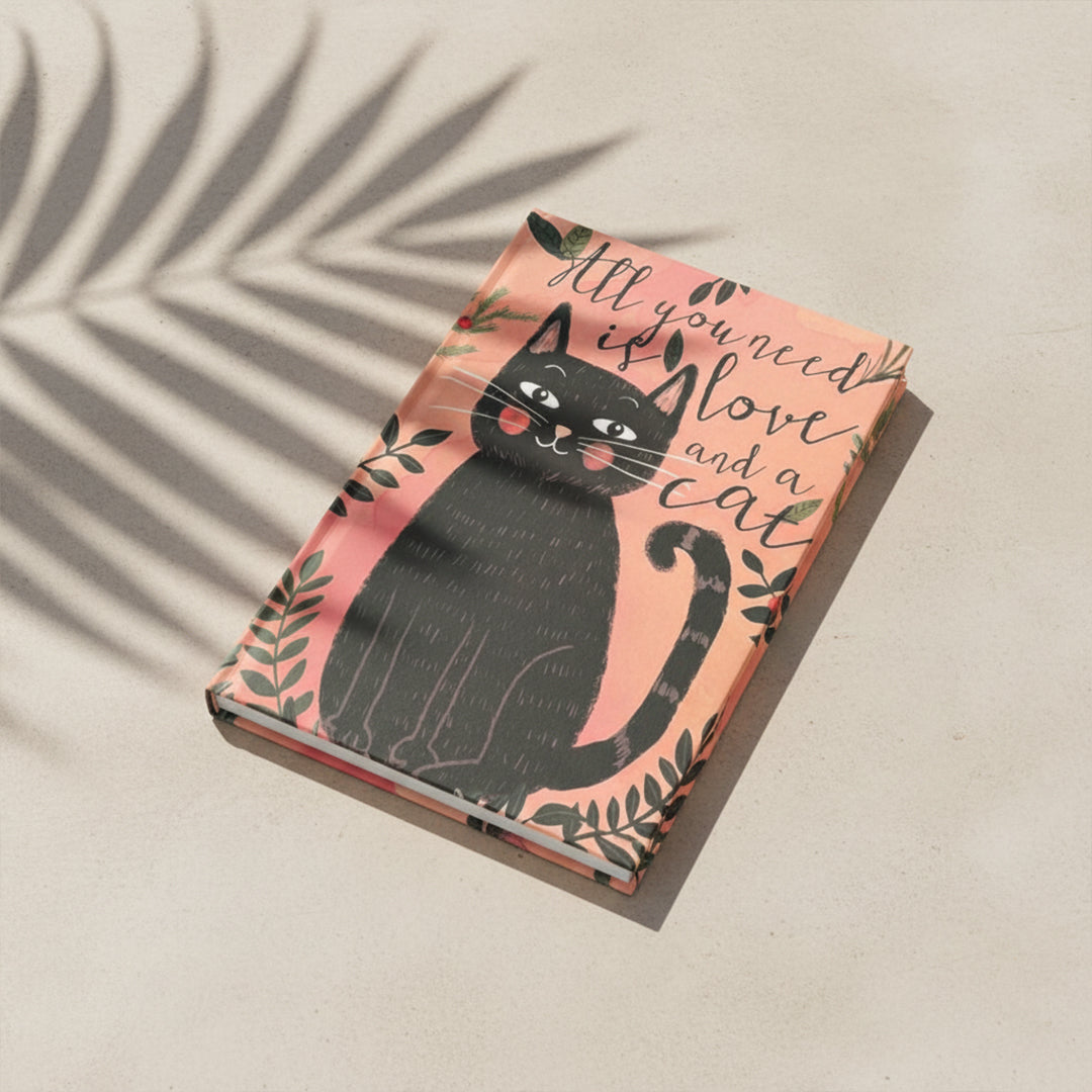 Pre-order 15 Days Delivery All you need is love and a cat Decorative Book - FY-10