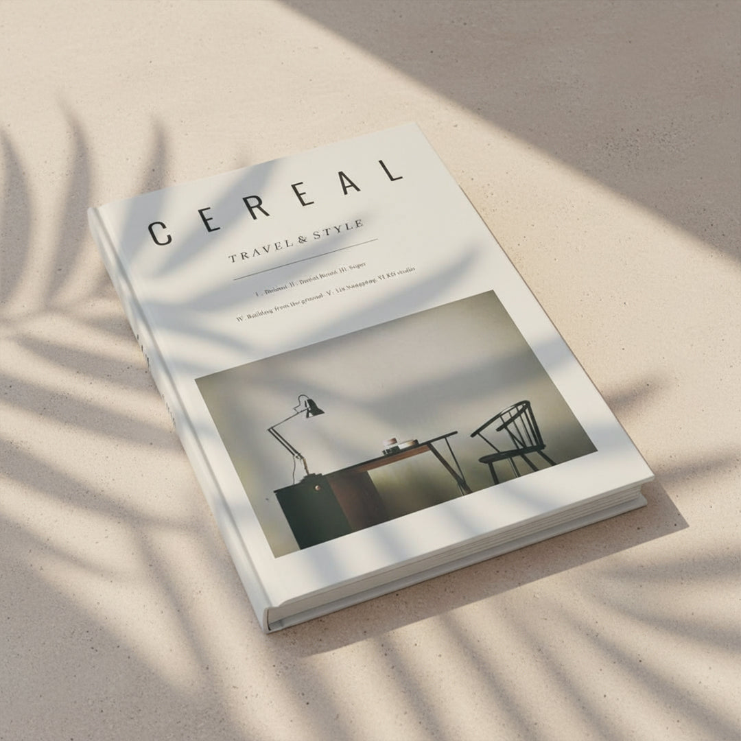 Pre-order 15 Days Delivery Cereal Travel & Style Decorative Book - FY-17