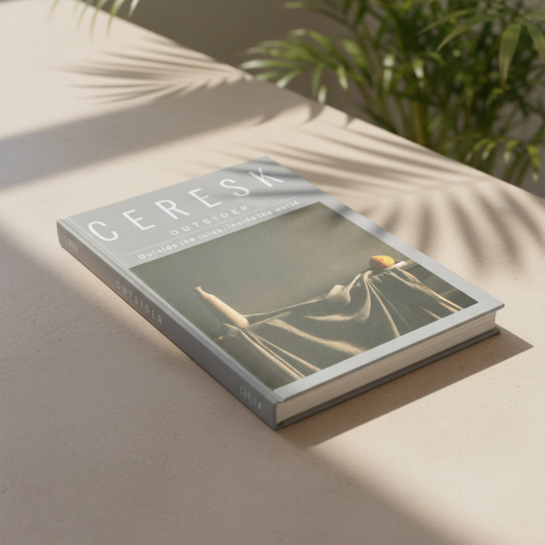 Pre-order 15 Days Delivery CERESK OUTSIDER Decorative Book - FY-18