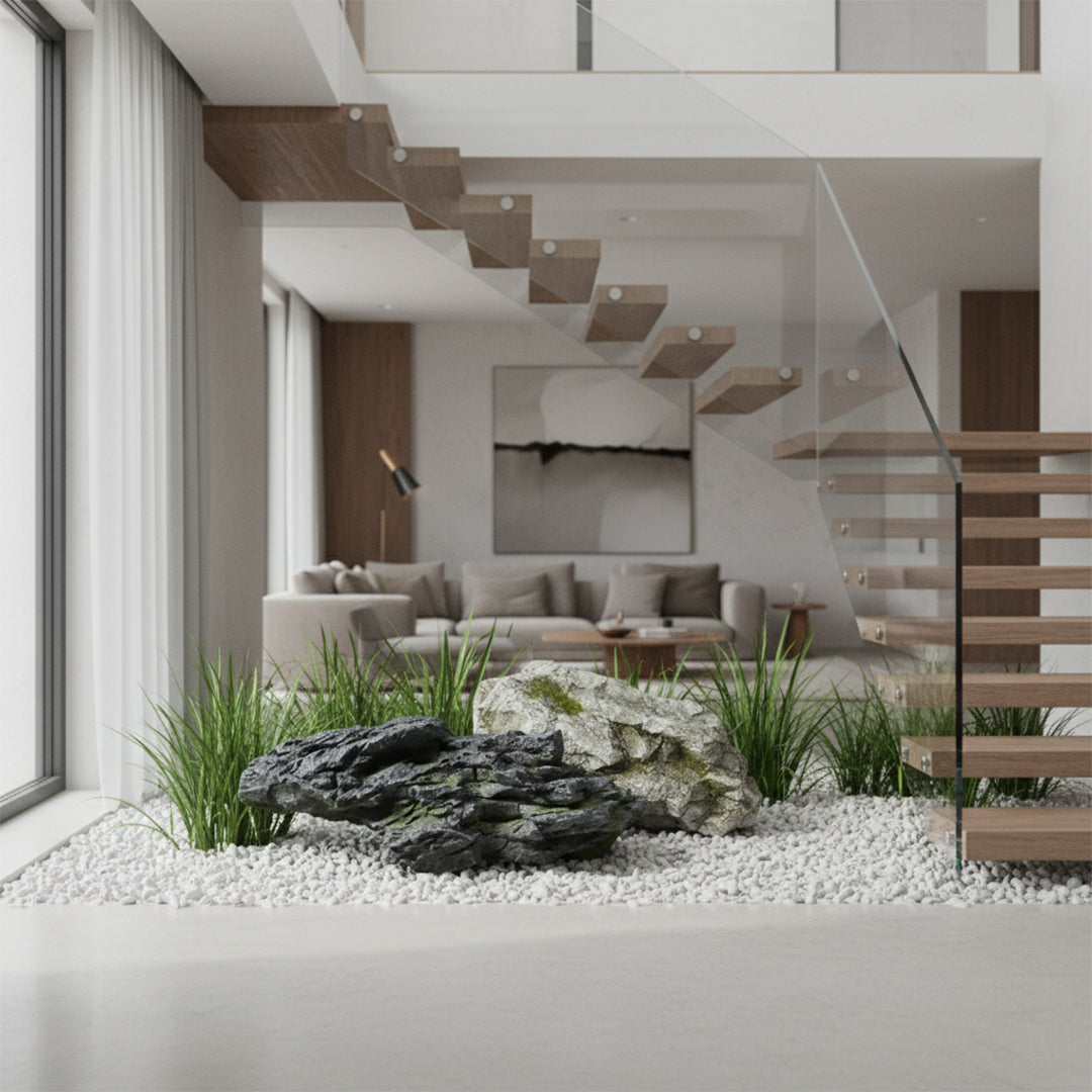 Fiberglass Stone 8827A - Home Decor Figurines - ebarza Furniture UAE | Shop Modern Furniture in Abu Dhabi & Dubai - مفروشات ايبازرا في الامارات | تسوق اثاث عصري وديكورات مميزة في دبي وابوظبي