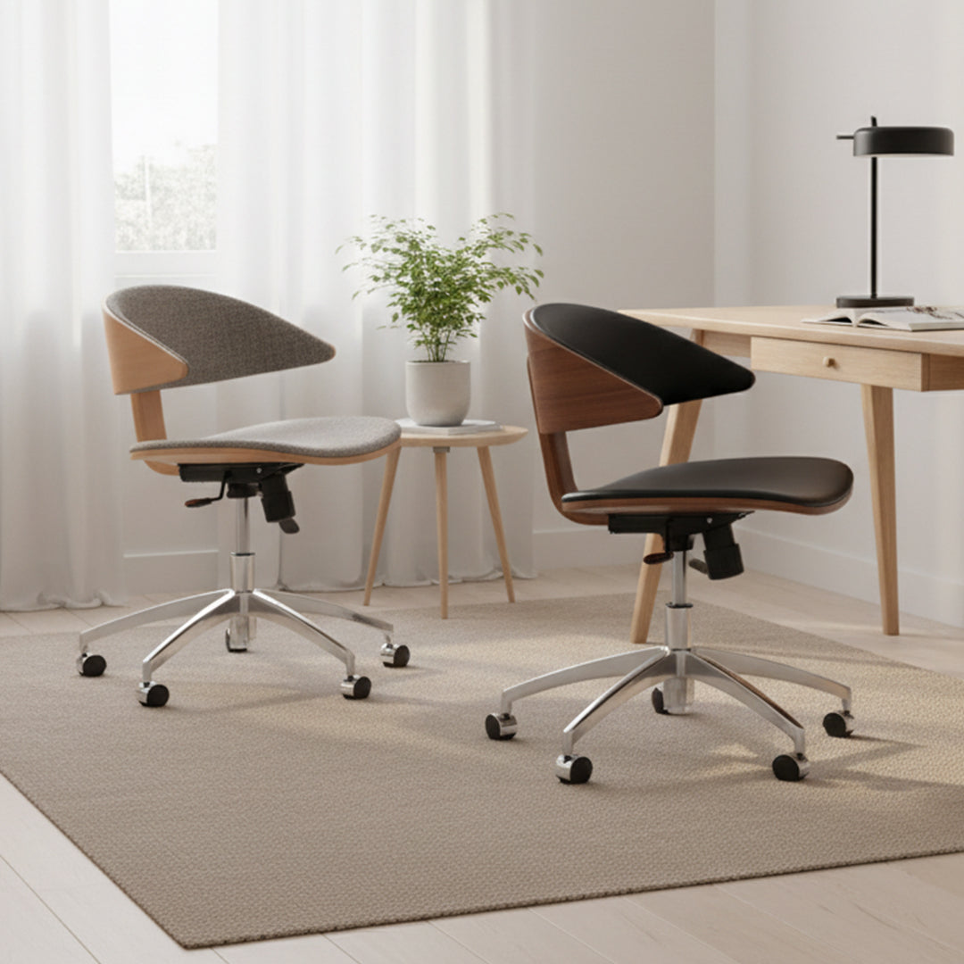 Fila Office Chair Fila-001N - Office Chairs - ebarza Furniture UAE | Shop Modern Furniture in Abu Dhabi & Dubai - مفروشات ايبازرا في الامارات | تسوق اثاث عصري وديكورات مميزة في دبي وابوظبي