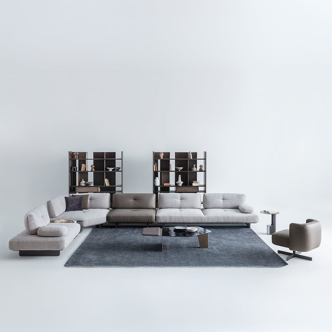 Foresta Side Table Unit Modular Sofa - Sofas - ebarza Furniture UAE | Shop Modern Furniture in Abu Dhabi & Dubai - مفروشات ايبازرا في الامارات | تسوق اثاث عصري وديكورات مميزة في دبي وابوظبي