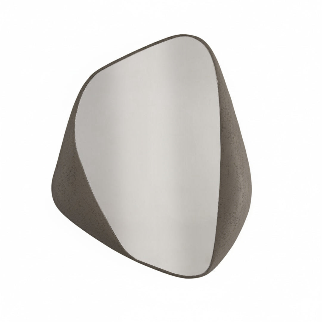 Framed Wall Mirror PM-4231-01 - Cream - Mirrors - ebarza Furniture UAE | Shop Modern Furniture in Abu Dhabi & Dubai - مفروشات ايبازرا في الامارات | تسوق اثاث عصري وديكورات مميزة في دبي وابوظبي