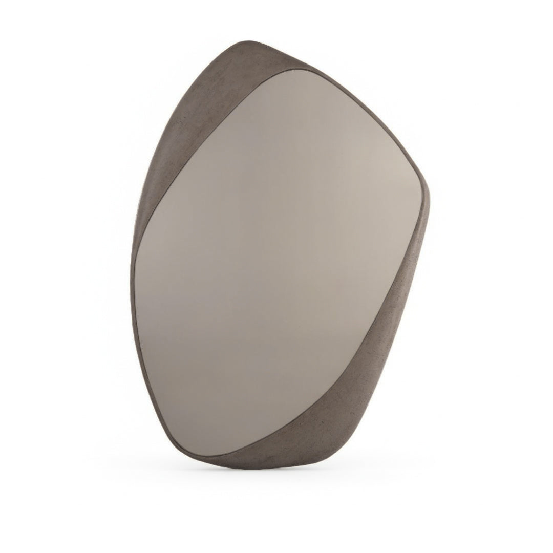 Framed Wall Mirror PM-4232-01 -Cream - Mirrors - ebarza Furniture UAE | Shop Modern Furniture in Abu Dhabi & Dubai - مفروشات ايبازرا في الامارات | تسوق اثاث عصري وديكورات مميزة في دبي وابوظبي