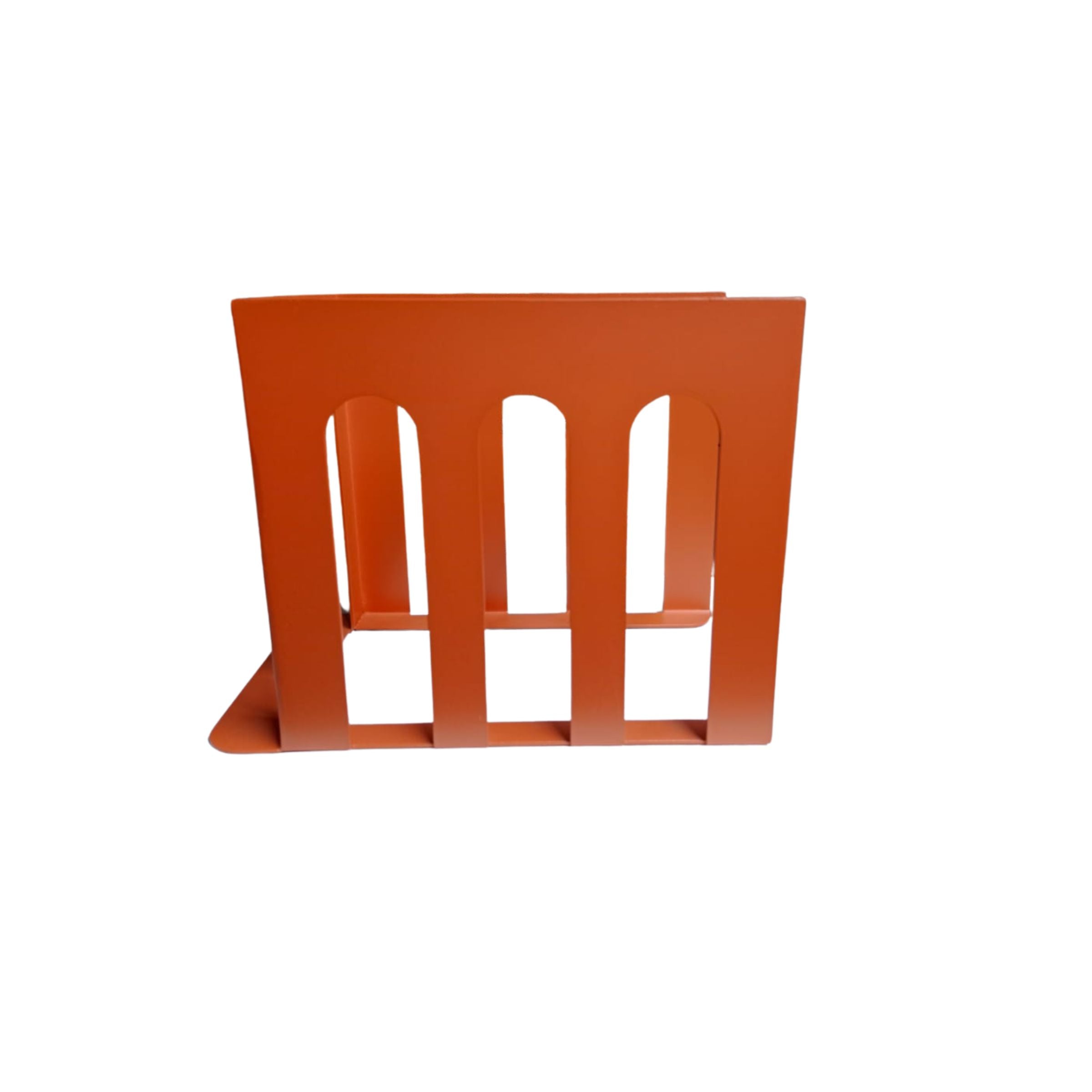 Arch Book Stand Ornament Orange FC-W22004D - Bookends - ebarza Furniture UAE | Shop Modern Furniture in Abu Dhabi & Dubai - مفروشات ايبازرا في الامارات | تسوق اثاث عصري وديكورات مميزة في دبي وابوظبي
