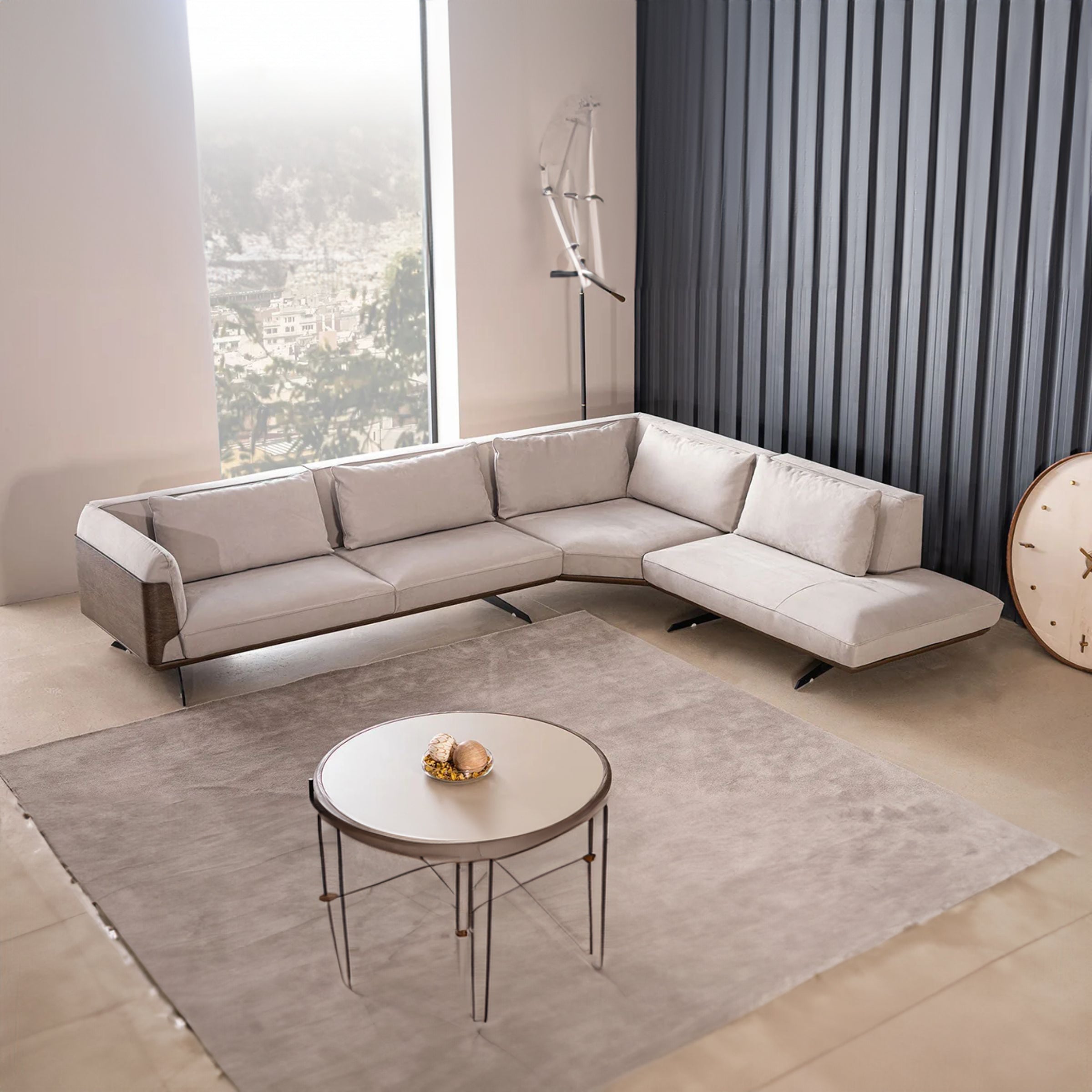 Brooklyn/GAMMA CORNER Sofa GAMMA-CRS - Sofas - ebarza Furniture UAE | Shop Modern Furniture in Abu Dhabi & Dubai - مفروشات ايبازرا في الامارات | تسوق اثاث عصري وديكورات مميزة في دبي وابوظبي