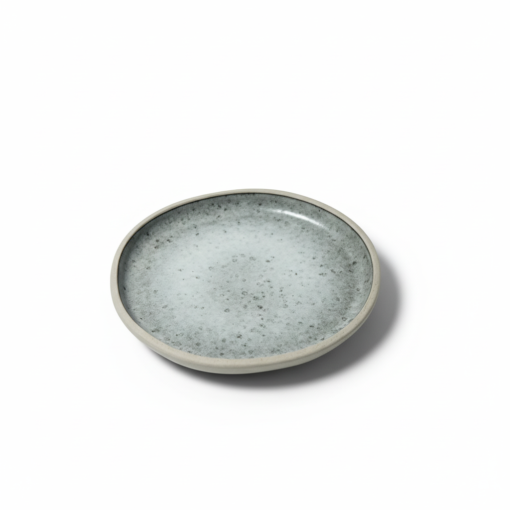 Asian Zen ceramic Plate E837-P-08268 5.5 - Plates - ebarza Furniture UAE | Shop Modern Furniture in Abu Dhabi & Dubai - مفروشات ايبازرا في الامارات | تسوق اثاث عصري وديكورات مميزة في دبي وابوظبي
