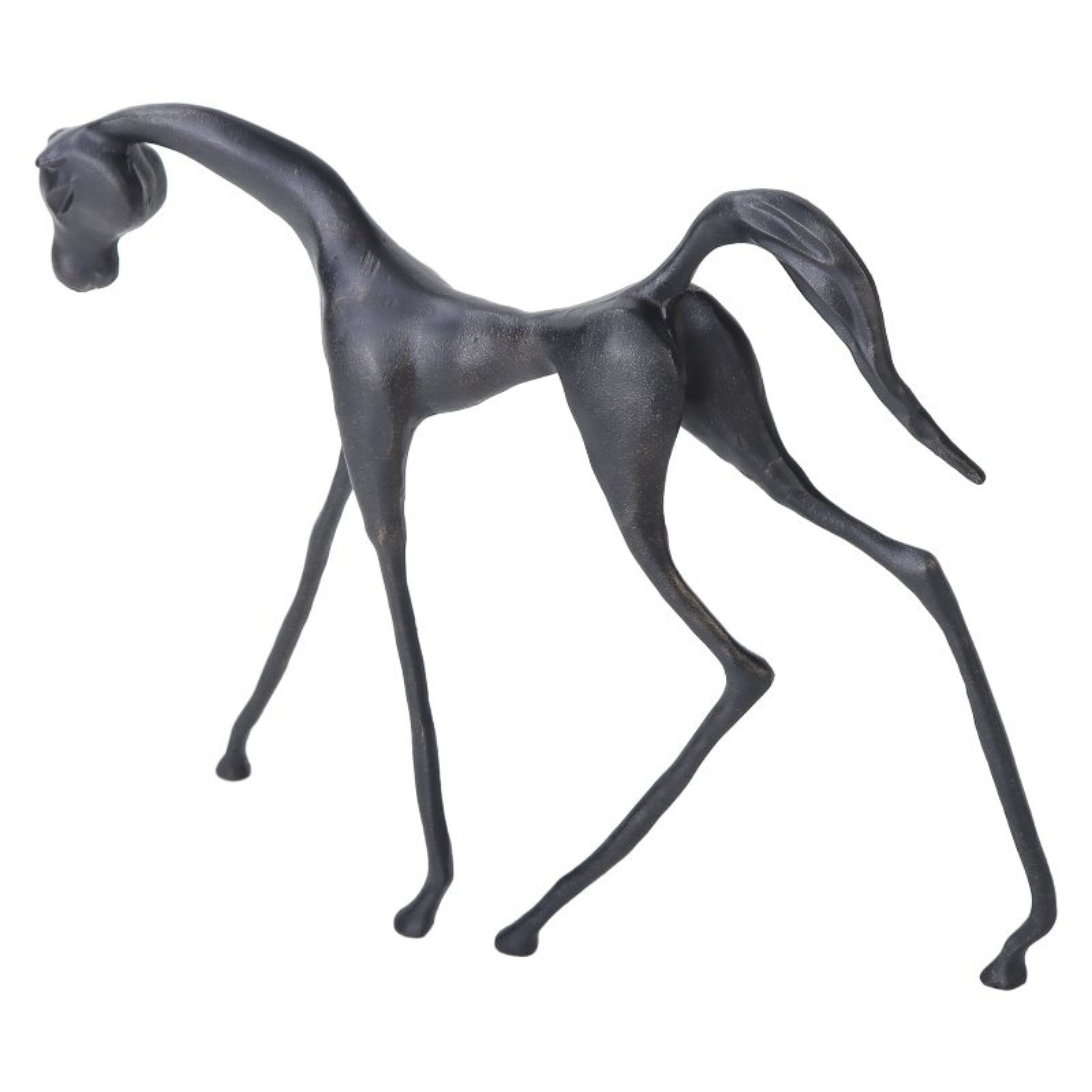 HORSE SCULPTURE H1784 - Home Decor Figurines - ebarza Furniture UAE | Shop Modern Furniture in Abu Dhabi & Dubai - مفروشات ايبازرا في الامارات | تسوق اثاث عصري وديكورات مميزة في دبي وابوظبي