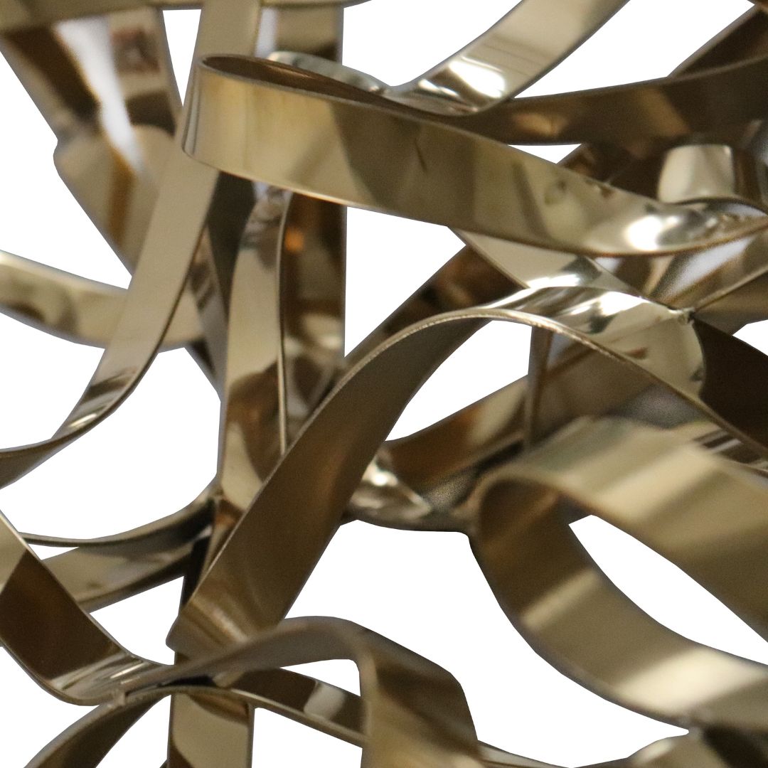 Hand Crafted Titanium Stainless Steel Artwork 20240041 - Artwork - ebarza Furniture UAE | Shop Modern Furniture in Abu Dhabi & Dubai - مفروشات ايبازرا في الامارات | تسوق اثاث عصري وديكورات مميزة في دبي وابوظبي