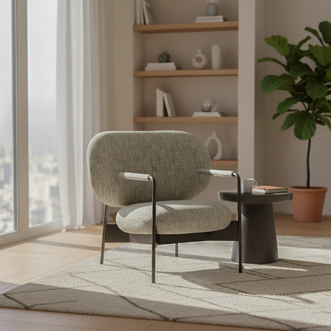 Haven Armchair - PS-A154 - Armchairs - ebarza Furniture UAE | Shop Modern Furniture in Abu Dhabi & Dubai - مفروشات ايبازرا في الامارات | تسوق اثاث عصري وديكورات مميزة في دبي وابوظبي