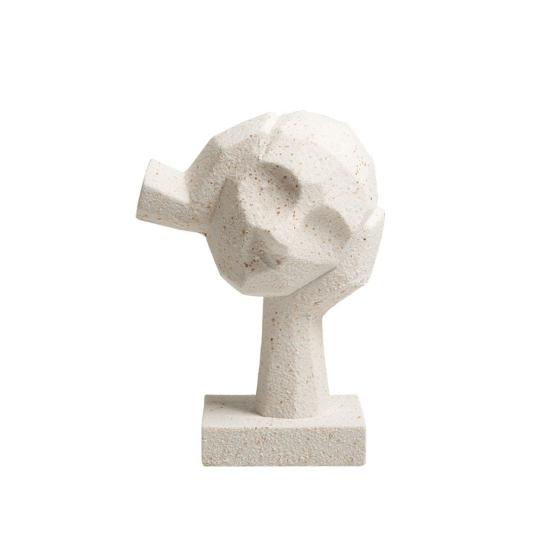 Head-holding Resin ornament FC-SZ23020 - Home Decor Figurines - ebarza Furniture UAE | Shop Modern Furniture in Abu Dhabi & Dubai - مفروشات ايبازرا في الامارات | تسوق اثاث عصري وديكورات مميزة في دبي وابوظبي