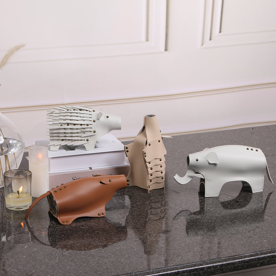 Hedgehog Vase/Sculpture KB3025 - Vases - ebarza Furniture UAE | Shop Modern Furniture in Abu Dhabi & Dubai - مفروشات ايبازرا في الامارات | تسوق اثاث عصري وديكورات مميزة في دبي وابوظبي