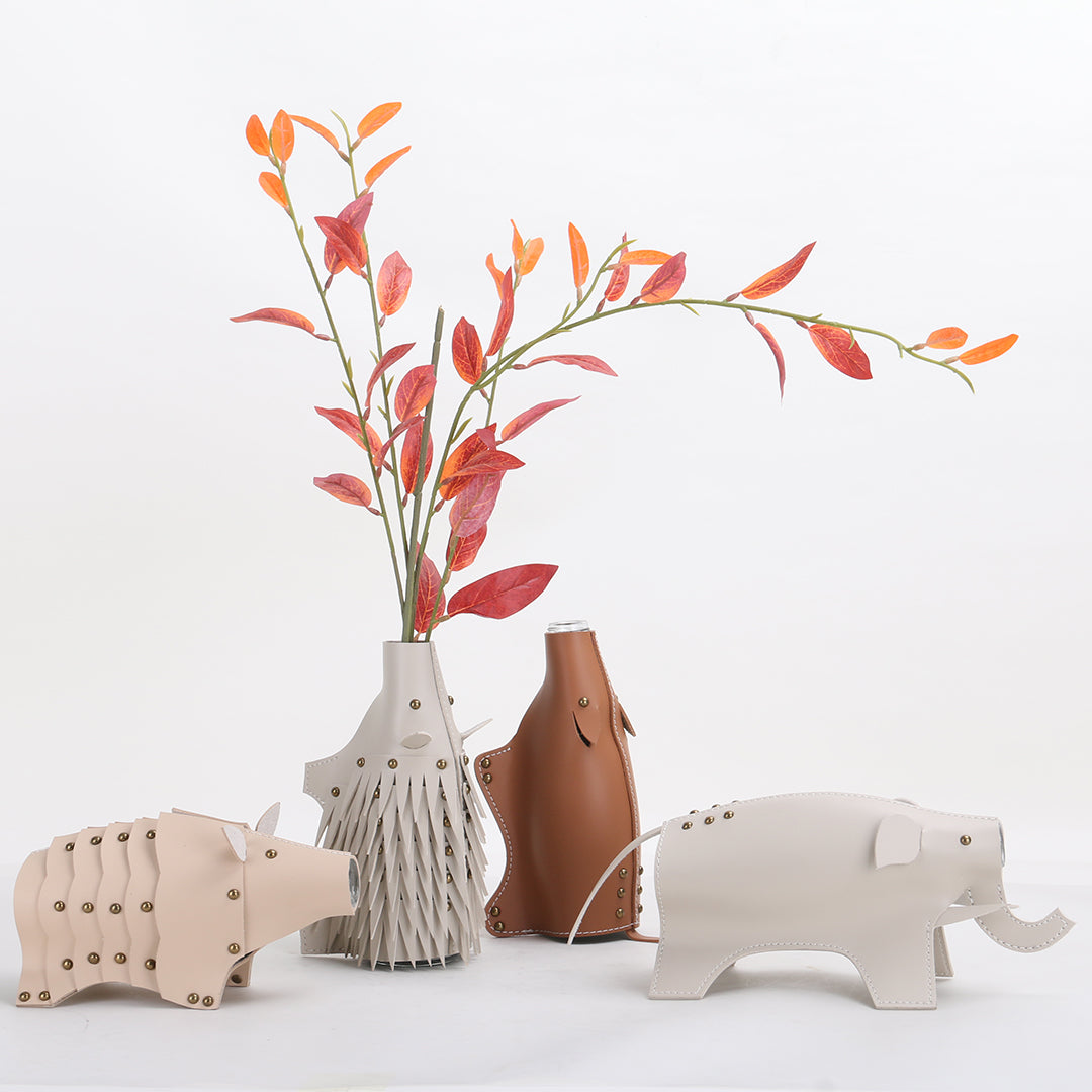 Hedgehog Vase/Sculpture KB3025 - Vases - ebarza Furniture UAE | Shop Modern Furniture in Abu Dhabi & Dubai - مفروشات ايبازرا في الامارات | تسوق اثاث عصري وديكورات مميزة في دبي وابوظبي