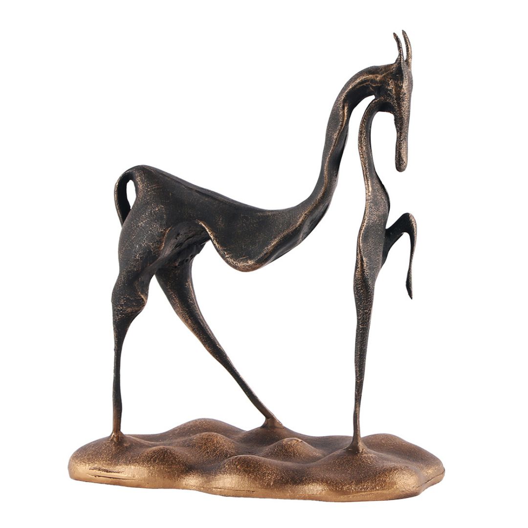 Pre-order 15 Days Delivery Hollow Horse Sculpture KA5112 - Home Decor Figurines - ebarza Furniture UAE | Shop Modern Furniture in Abu Dhabi & Dubai - مفروشات ايبازرا في الامارات | تسوق اثاث عصري وديكورات مميزة في دبي وابوظبي