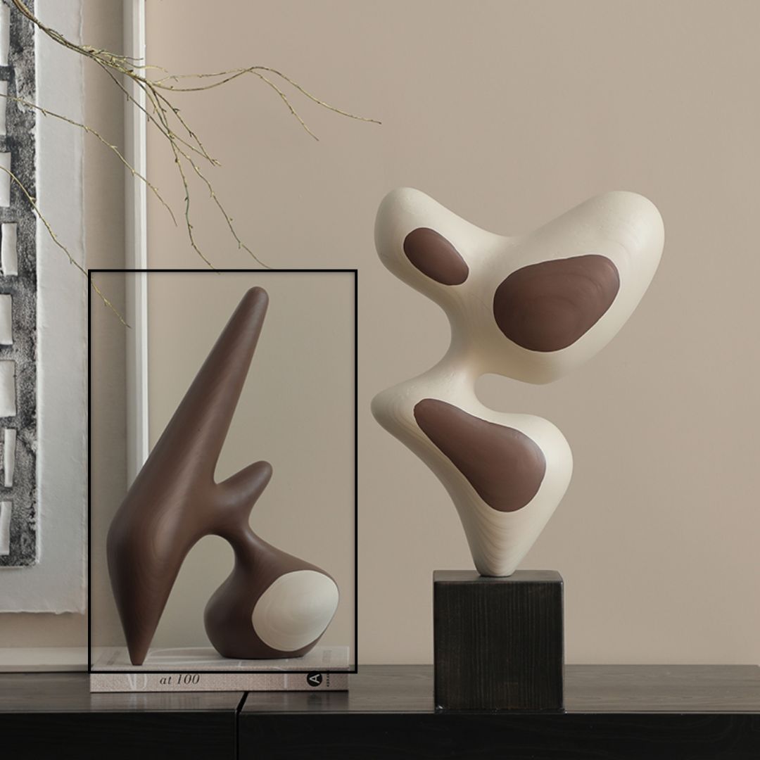 Human-Shaped Wood Resin Ornament-B FC-SZ25016B - Home Decor Figurines - ebarza Furniture UAE | Shop Modern Furniture in Abu Dhabi & Dubai - مفروشات ايبازرا في الامارات | تسوق اثاث عصري وديكورات مميزة في دبي وابوظبي