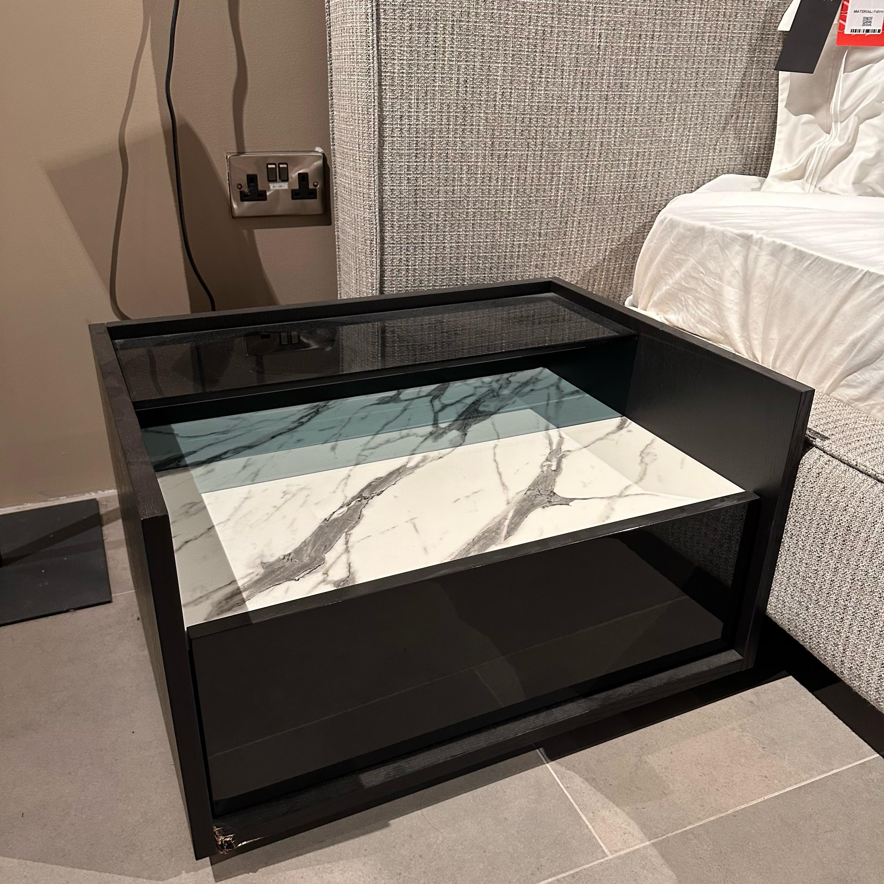 Display Item - 2X COLLECT Grey Bedside Tables YLCG-BNS - YAS - DISPLAY ITEM - ebarza Furniture UAE | Shop Modern Furniture in Abu Dhabi & Dubai - مفروشات ايبازرا في الامارات | تسوق اثاث عصري وديكورات مميزة في دبي وابوظبي