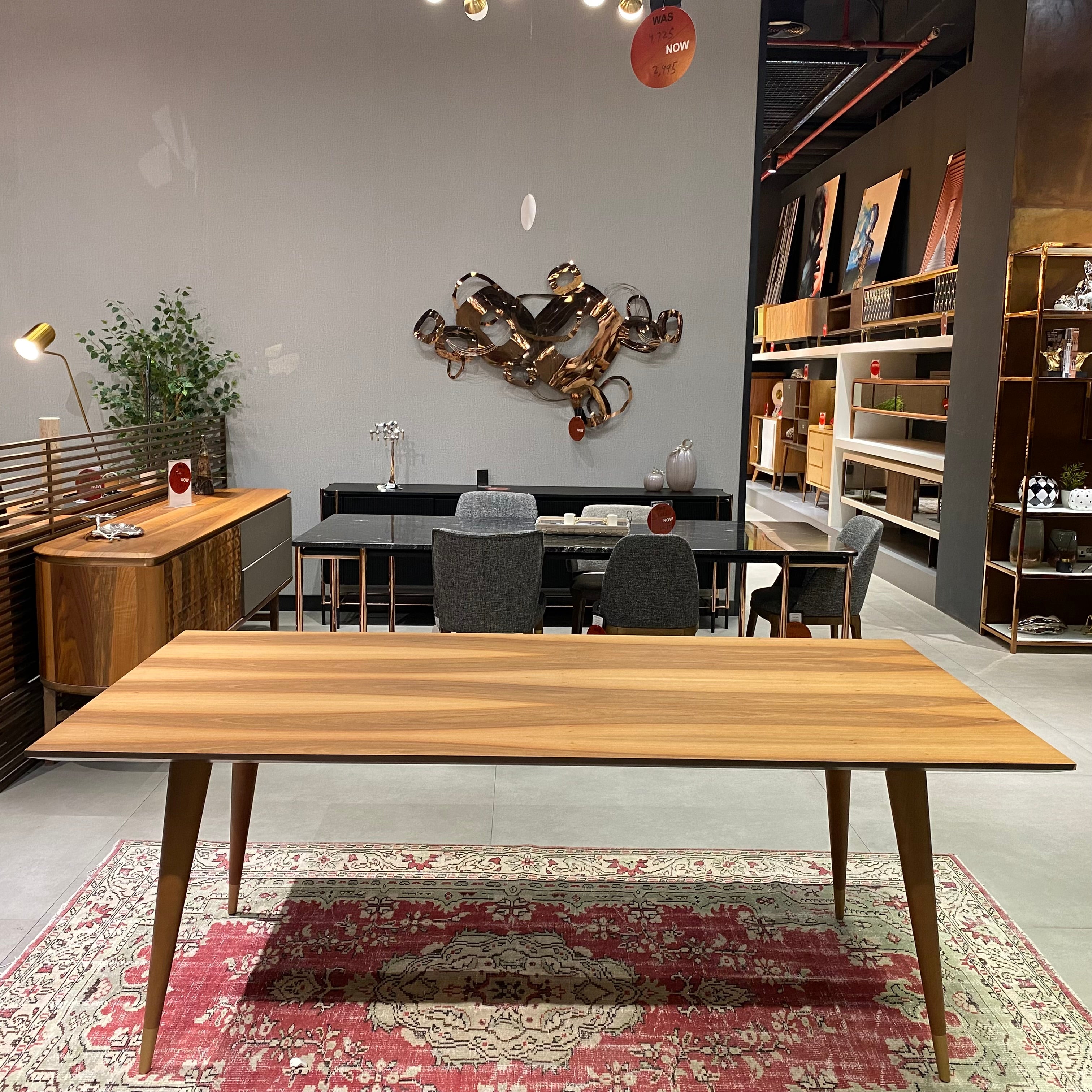 Display Item - Pena Dining Table Pena-Dinonly-Nakheel - DISPLAY ITEM - ebarza Furniture UAE | Shop Modern Furniture in Abu Dhabi & Dubai - مفروشات ايبازرا في الامارات | تسوق اثاث عصري وديكورات مميزة في دبي وابوظبي