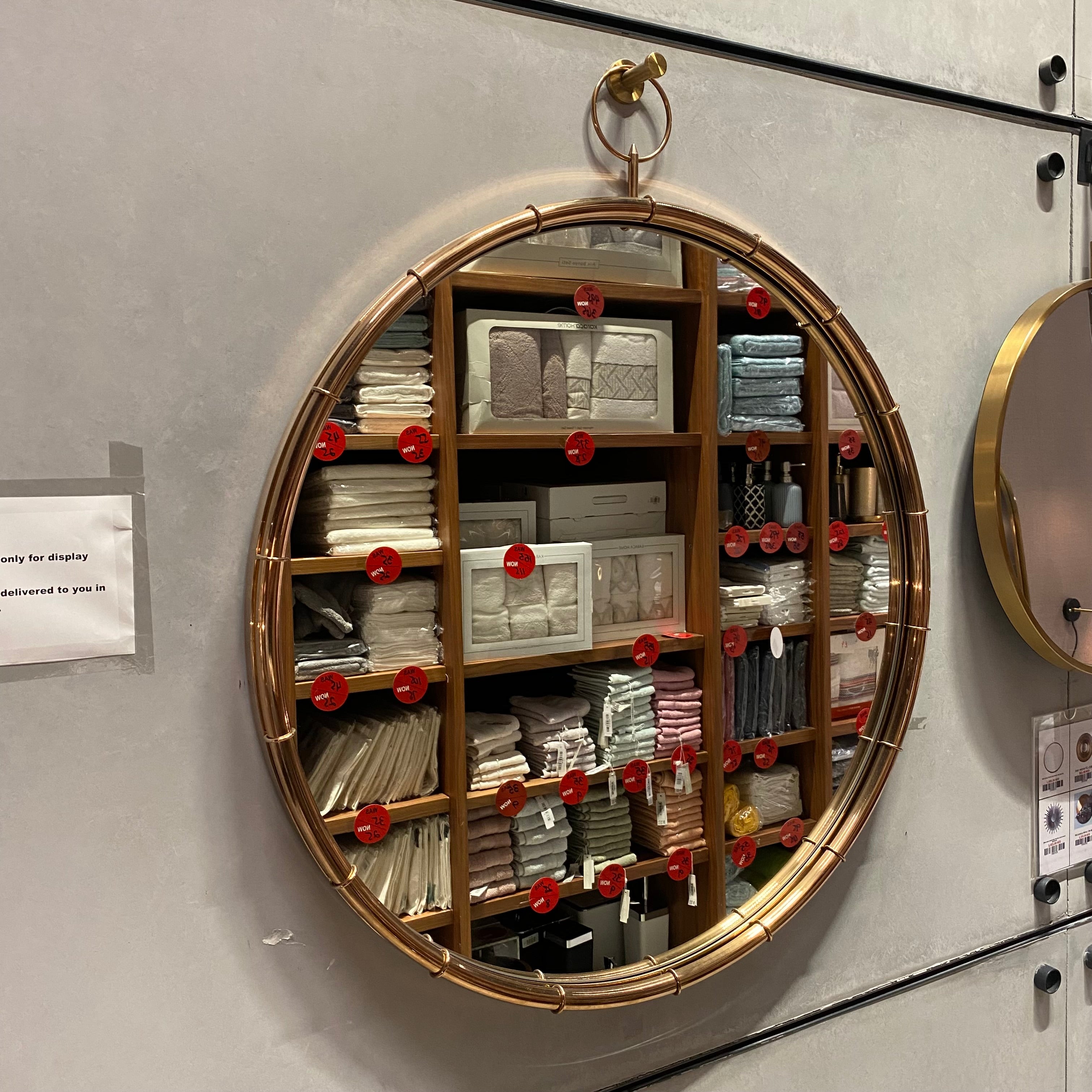 Display Item - Mid Century French Style Mirror Oa-5910-RgNakheel - Mirrors - ebarza Furniture UAE | Shop Modern Furniture in Abu Dhabi & Dubai - مفروشات ايبازرا في الامارات | تسوق اثاث عصري وديكورات مميزة في دبي وابوظبي