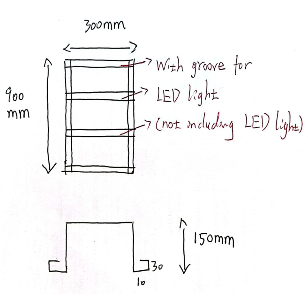 Stainless Steel Niche LED Profile - Black - JYF0501 - wall-panels-profiles - ebarza Furniture UAE | Shop Modern Furniture in Abu Dhabi & Dubai - مفروشات ايبازرا في الامارات | تسوق اثاث عصري وديكورات مميزة في دبي وابوظبي