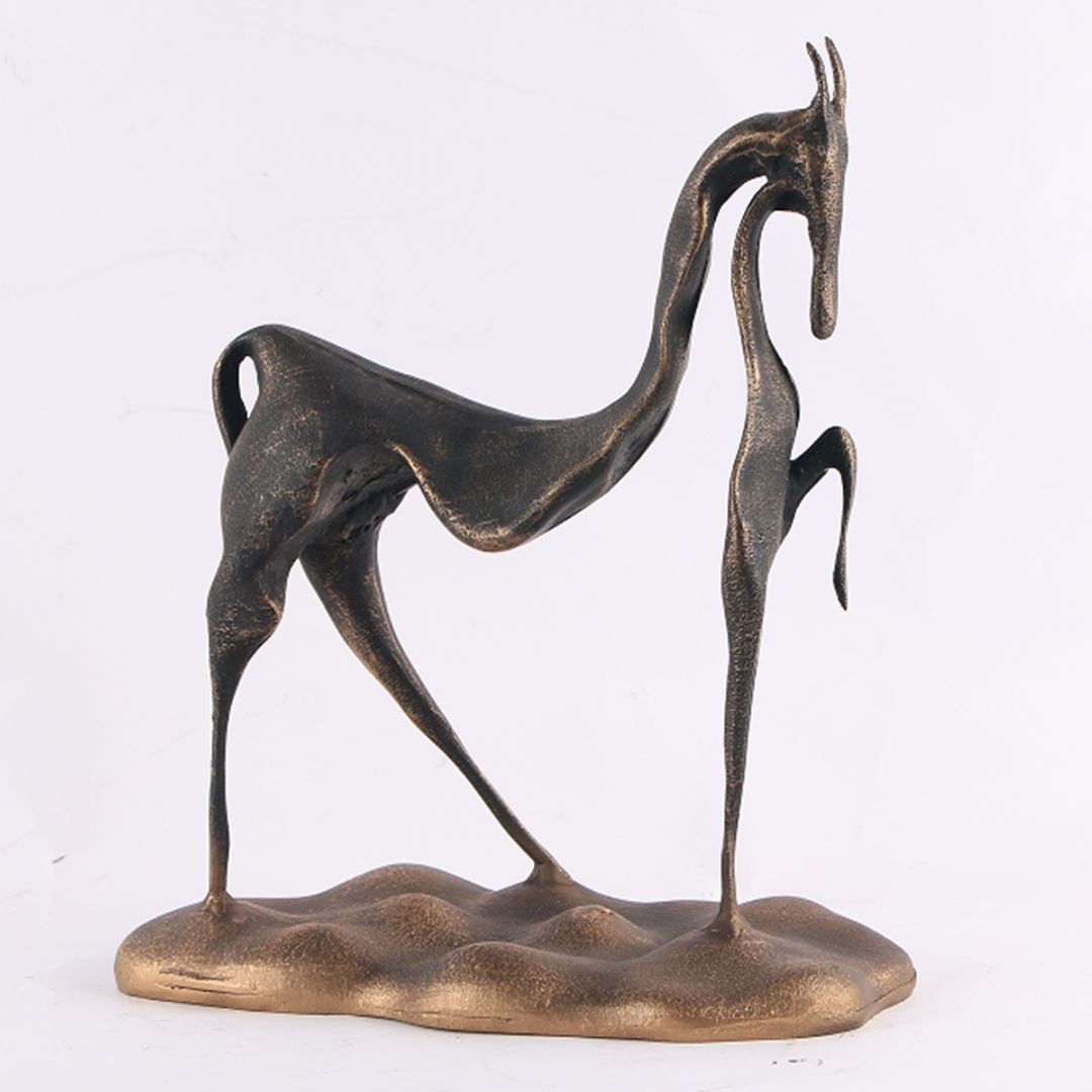 Pre-order 15 Days Delivery Hollow Horse Sculpture KA5112 - Home Decor Figurines - ebarza Furniture UAE | Shop Modern Furniture in Abu Dhabi & Dubai - مفروشات ايبازرا في الامارات | تسوق اثاث عصري وديكورات مميزة في دبي وابوظبي