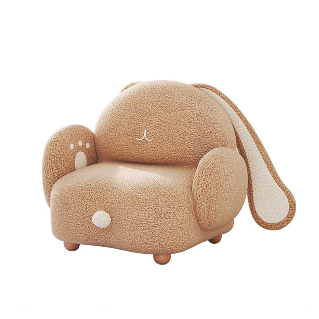 Pre-order 25 Days Delivery Eared Teddy Kids Sofa/Armchair - P2137K - Kids Chairs - ebarza Furniture UAE | Shop Modern Furniture in Abu Dhabi & Dubai - مفروشات ايبازرا في الامارات | تسوق اثاث عصري وديكورات مميزة في دبي وابوظبي