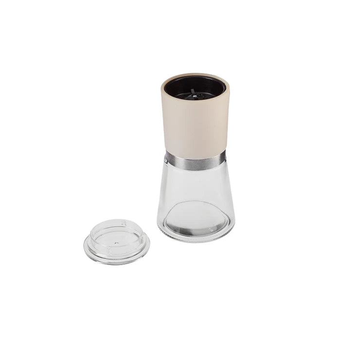 Karaca Afra White Glass 2-Piece Spice Mill 13 cm 153.03.08.4673 - Spice Sets - ebarza Furniture UAE | Shop Modern Furniture in Abu Dhabi & Dubai - مفروشات ايبازرا في الامارات | تسوق اثاث عصري وديكورات مميزة في دبي وابوظبي