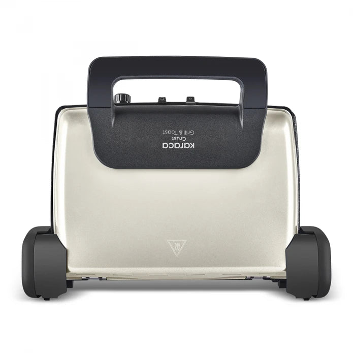 Karaca Crust Grill Toast Grill and Toaster 6 Slices Matte Cream 153.09.01.6893 - Kitchen Appliances - ebarza Furniture UAE | Shop Modern Furniture in Abu Dhabi & Dubai - مفروشات ايبازرا في الامارات | تسوق اثاث عصري وديكورات مميزة في دبي وابوظبي