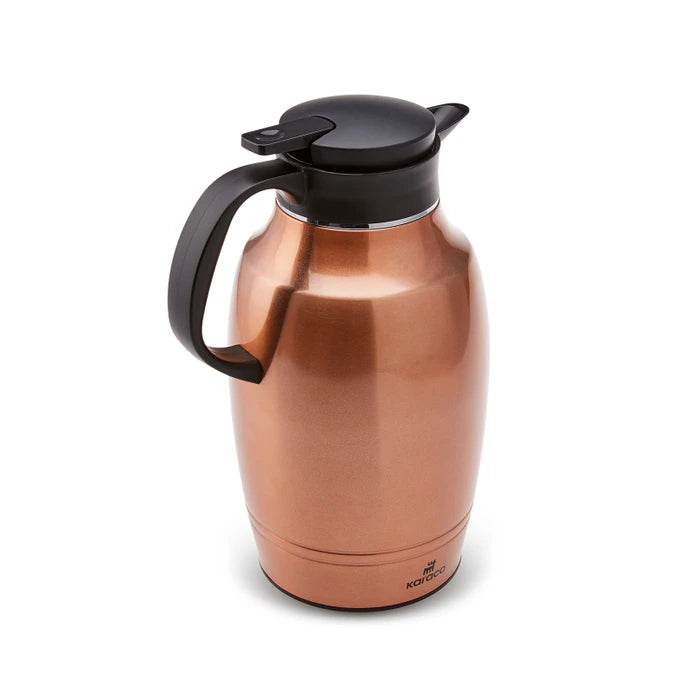 Karaca Essentiel Rosegold Steel Thermos 2300 ml 153.03.06.7734 - Drinkware - ebarza Furniture UAE | Shop Modern Furniture in Abu Dhabi & Dubai - مفروشات ايبازرا في الامارات | تسوق اثاث عصري وديكورات مميزة في دبي وابوظبي