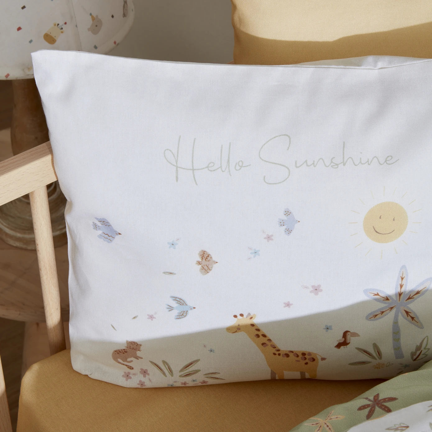 Karaca Home Baby Sunshine Duvet Cover Set 200.22.11.0215 - Bedding - ebarza Furniture UAE | Shop Modern Furniture in Abu Dhabi & Dubai - مفروشات ايبازرا في الامارات | تسوق اثاث عصري وديكورات مميزة في دبي وابوظبي