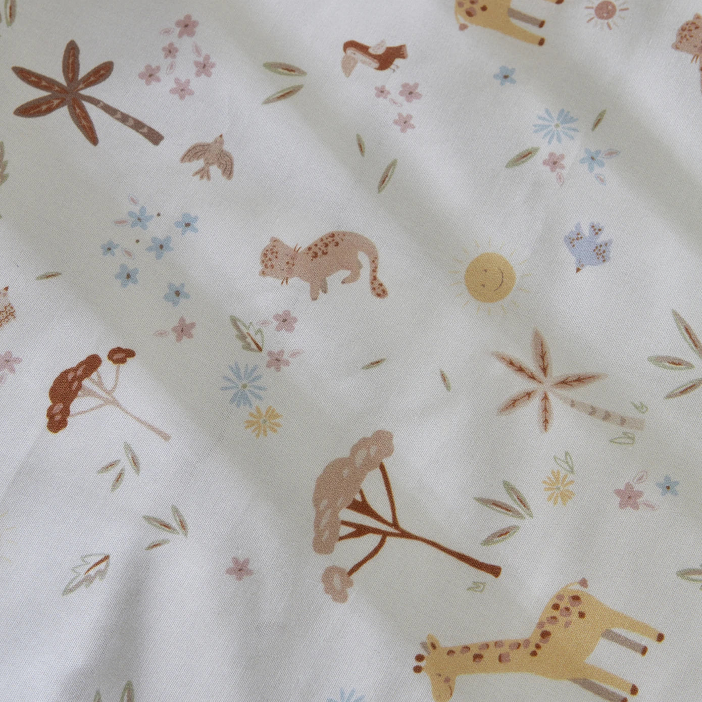 Karaca Home Baby Sunshine Duvet Cover Set 200.22.11.0215 - Bedding - ebarza Furniture UAE | Shop Modern Furniture in Abu Dhabi & Dubai - مفروشات ايبازرا في الامارات | تسوق اثاث عصري وديكورات مميزة في دبي وابوظبي