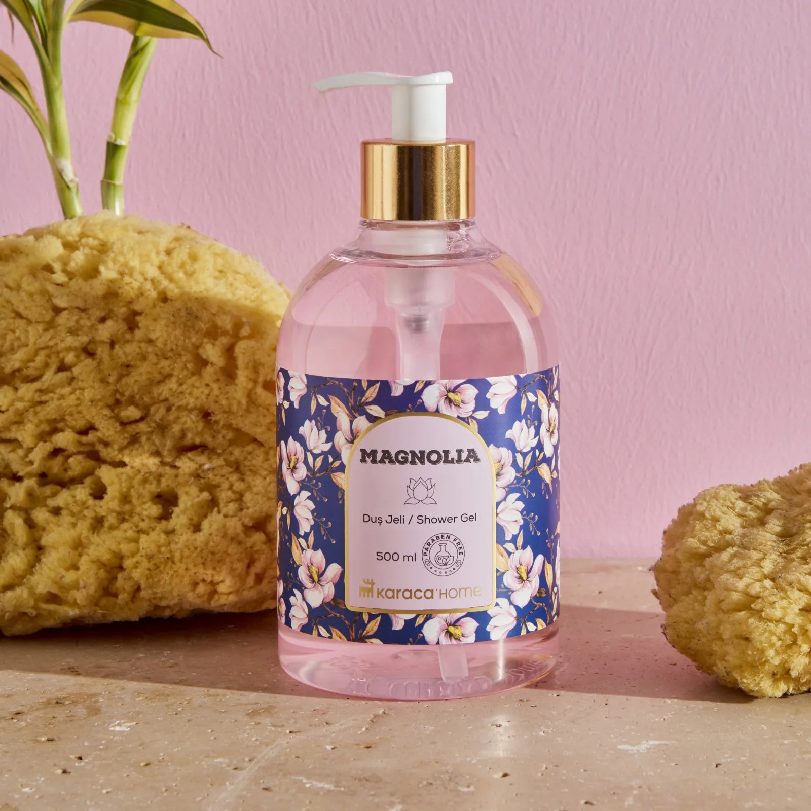 Karaca Home Magnolia Shower Gel 500 Ml 300.22.02.0897 - Shower Gel - ebarza Furniture UAE | Shop Modern Furniture in Abu Dhabi & Dubai - مفروشات ايبازرا في الامارات | تسوق اثاث عصري وديكورات مميزة في دبي وابوظبي