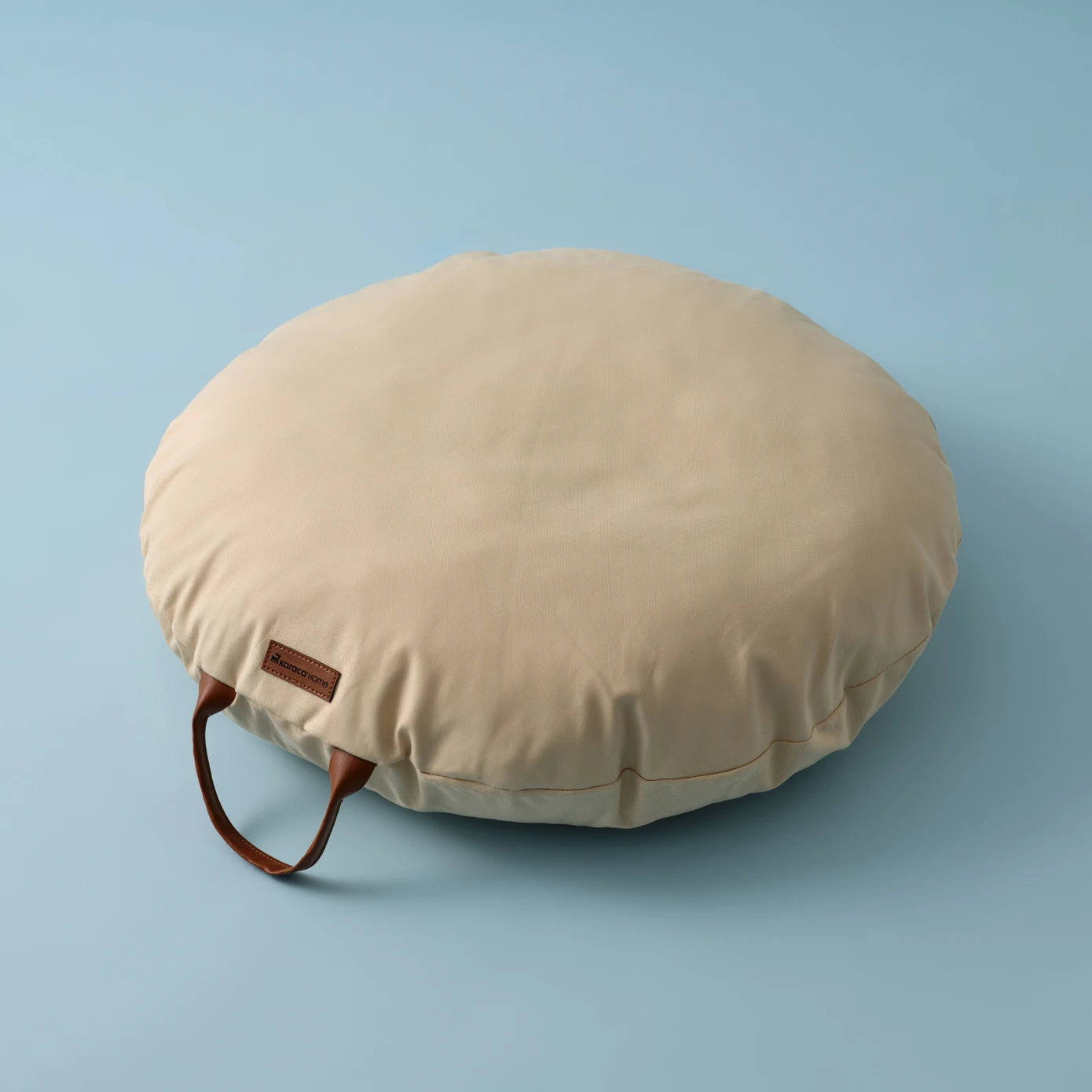 Karaca Home Marley Beige Round Cushion 200.22.11.0136 - Cushions - ebarza Furniture UAE | Shop Modern Furniture in Abu Dhabi & Dubai - مفروشات ايبازرا في الامارات | تسوق اثاث عصري وديكورات مميزة في دبي وابوظبي