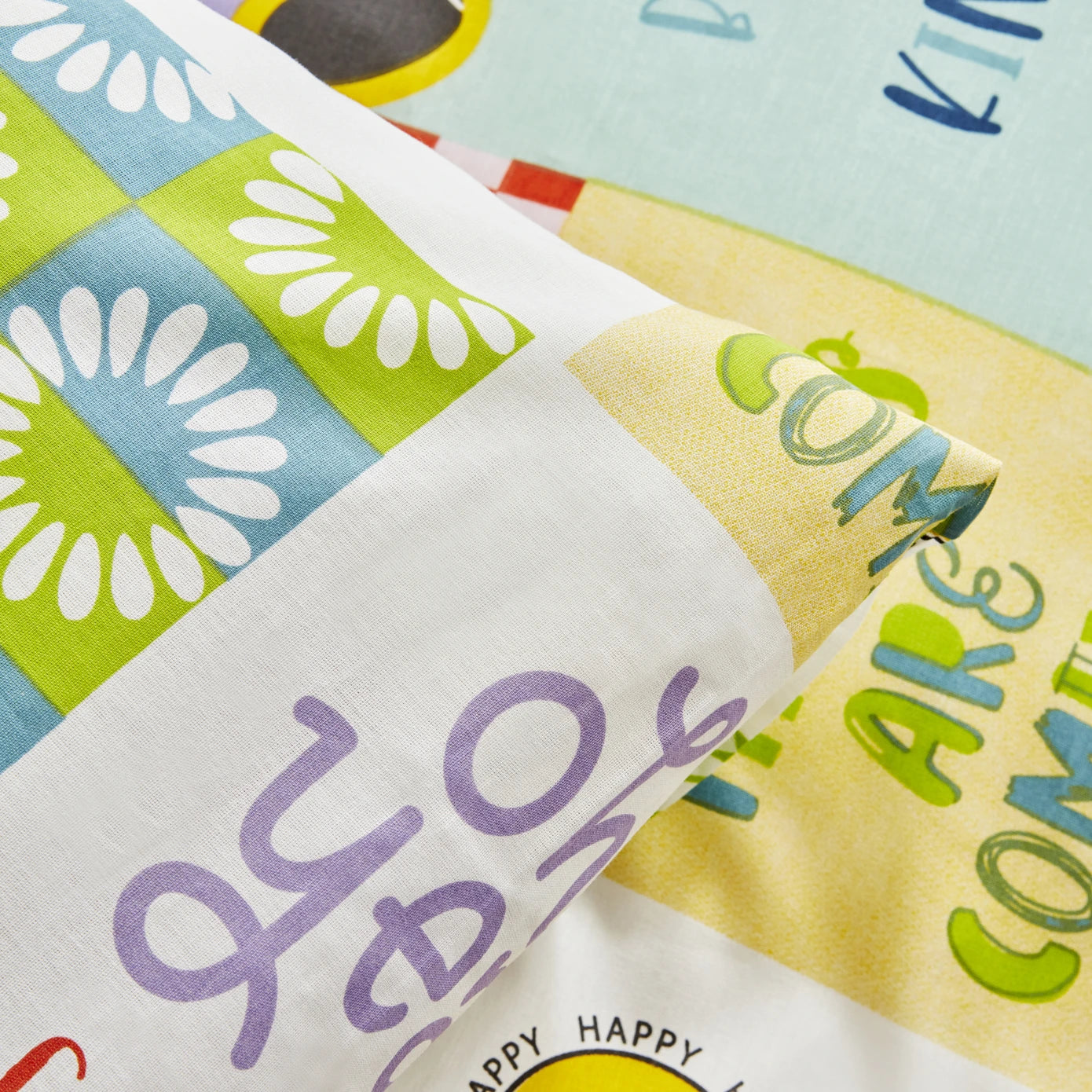 Karaca Home Young Youthful 100% Cotton Fitted Single Duvet Cover Set 200.22.14.0231 - Bedding - ebarza Furniture UAE | Shop Modern Furniture in Abu Dhabi & Dubai - مفروشات ايبازرا في الامارات | تسوق اثاث عصري وديكورات مميزة في دبي وابوظبي