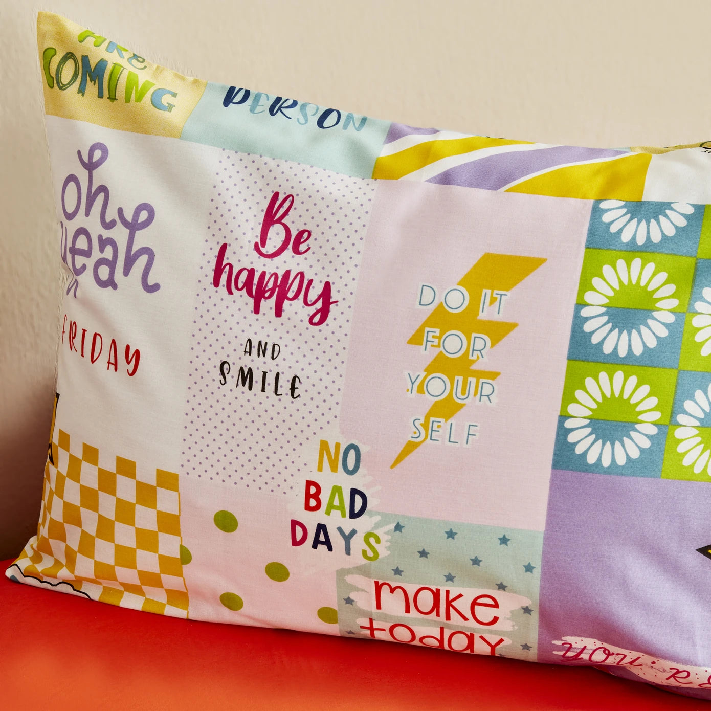 Karaca Home Young Youthful 100% Cotton Fitted Single Duvet Cover Set 200.22.14.0231 - Bedding - ebarza Furniture UAE | Shop Modern Furniture in Abu Dhabi & Dubai - مفروشات ايبازرا في الامارات | تسوق اثاث عصري وديكورات مميزة في دبي وابوظبي