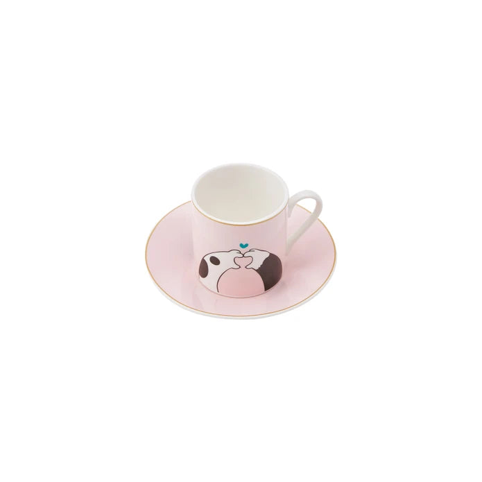 Pre-order 25 Days Delivery - Karaca Paws Coffee Cup for 6 People 80 ml 153.03.06.6149 - Coffee Sets - ebarza Furniture UAE | Shop Modern Furniture in Abu Dhabi & Dubai - مفروشات ايبازرا في الامارات | تسوق اثاث عصري وديكورات مميزة في دبي وابوظبي