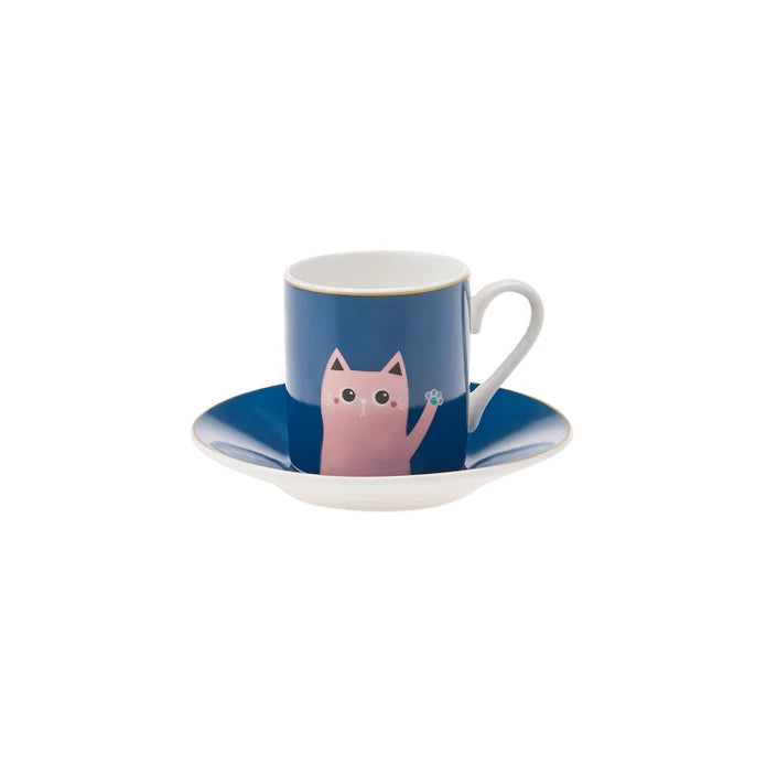 Pre-order 25 Days Delivery - Karaca Paws Coffee Cup for 6 People 80 ml 153.03.06.6149 - Coffee Sets - ebarza Furniture UAE | Shop Modern Furniture in Abu Dhabi & Dubai - مفروشات ايبازرا في الامارات | تسوق اثاث عصري وديكورات مميزة في دبي وابوظبي