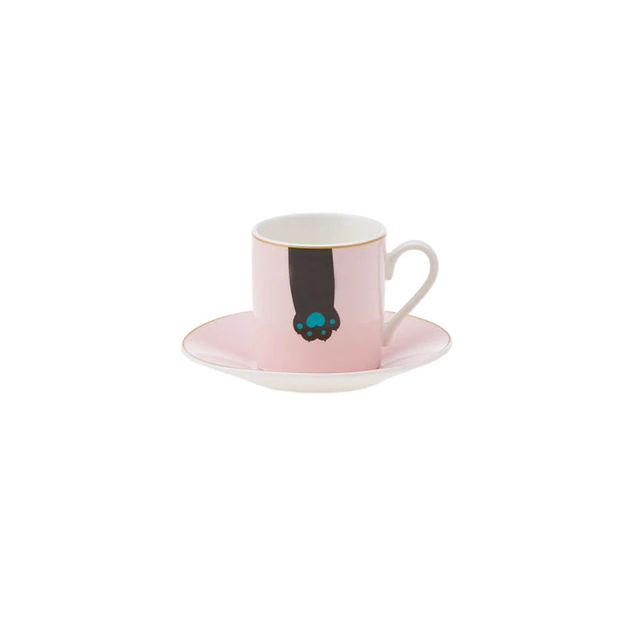 Pre-order 25 Days Delivery - Karaca Paws Coffee Cup for 6 People 80 ml 153.03.06.6149 - Coffee Sets - ebarza Furniture UAE | Shop Modern Furniture in Abu Dhabi & Dubai - مفروشات ايبازرا في الامارات | تسوق اثاث عصري وديكورات مميزة في دبي وابوظبي