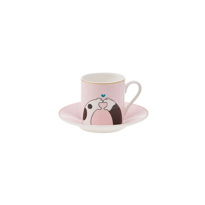 Pre-order 25 Days Delivery - Karaca Paws Coffee Cup for 6 People 80 ml 153.03.06.6149 - Coffee Sets - ebarza Furniture UAE | Shop Modern Furniture in Abu Dhabi & Dubai - مفروشات ايبازرا في الامارات | تسوق اثاث عصري وديكورات مميزة في دبي وابوظبي